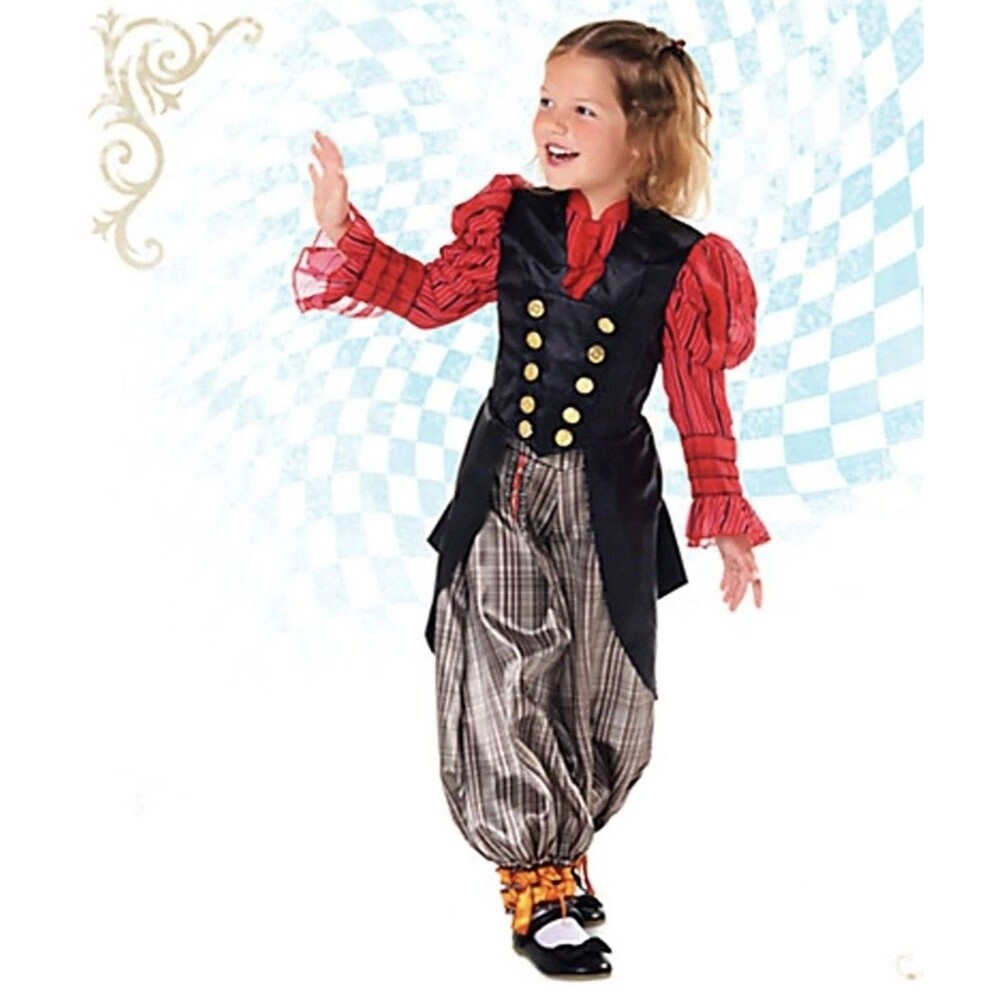 Disney Store Alice in Wonderland Through the Looking Glass Costume Size 4T NEW